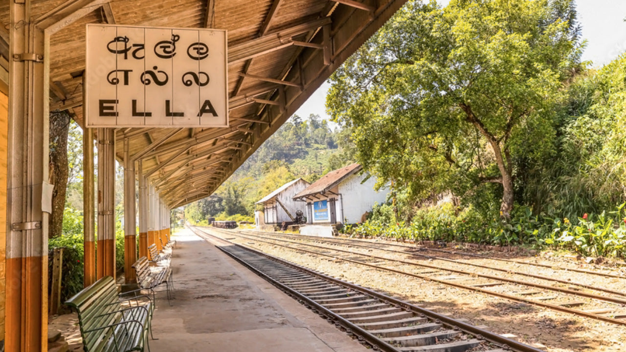 Proseguimento in treno da Nanu Oya a Ella (treno n. 1041 «Ella Odyssey»)