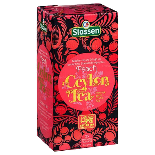 Tè alla pesca Stassen (37,5 g) 25 bustine di tè