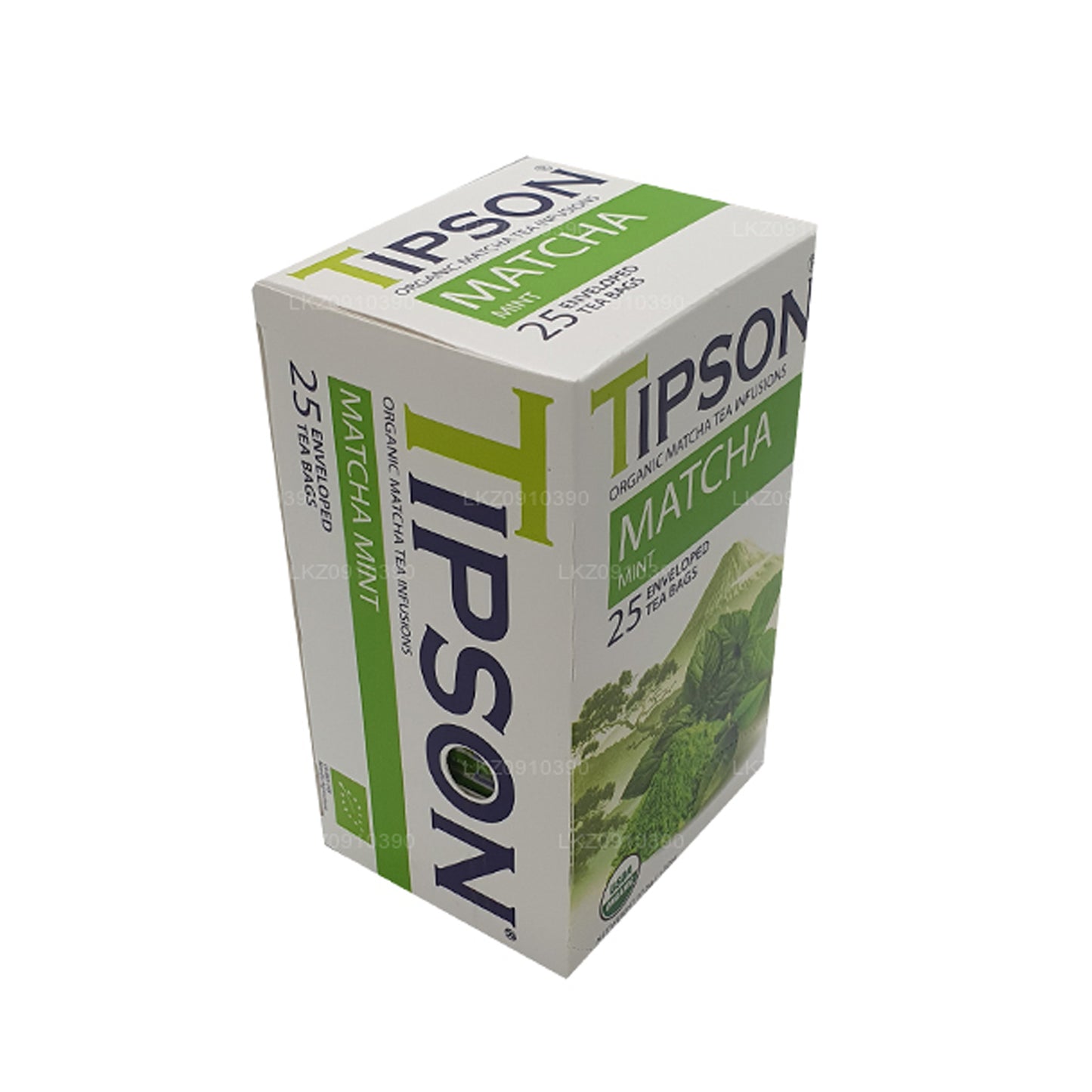 Tipson Tea Matcha e menta biologici (37,5 g)