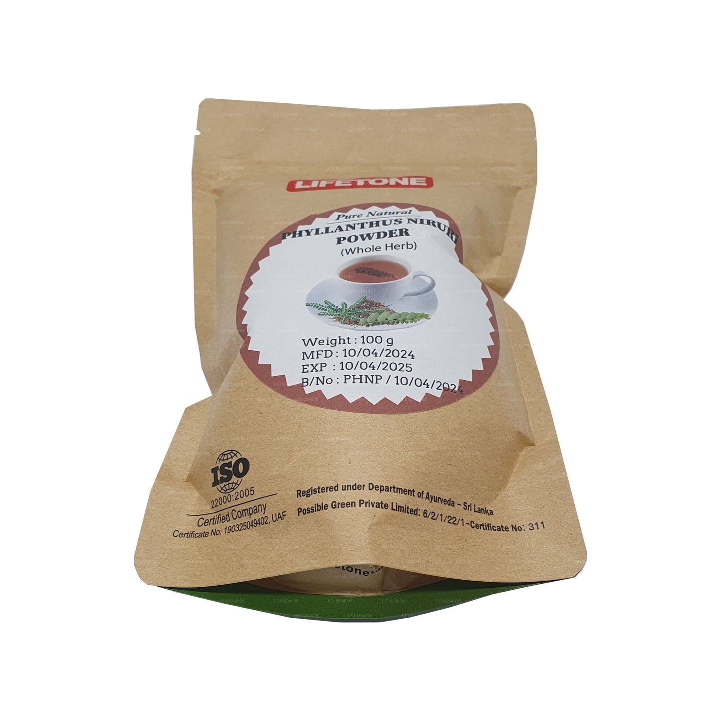 Lifetone Phylanthus Niruri in polvere (100g)