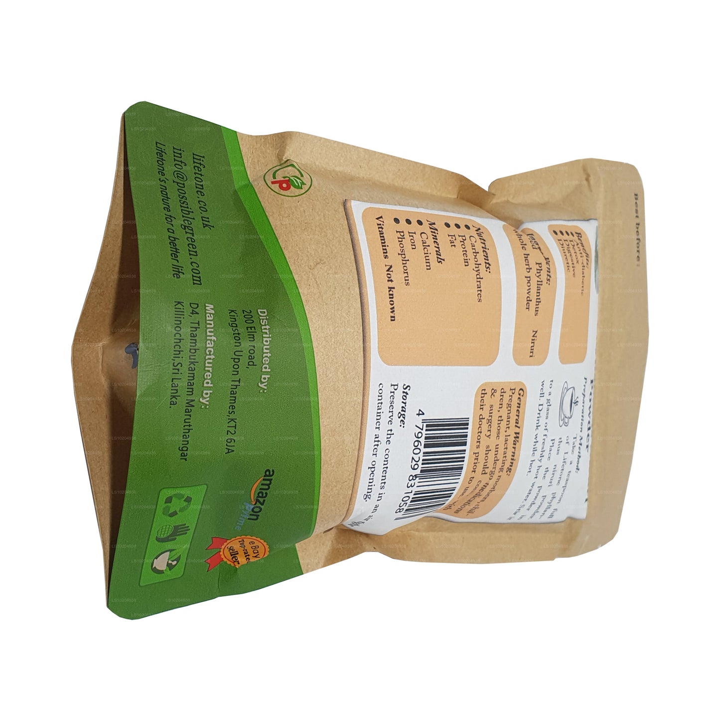 Lifetone Phylanthus Niruri in polvere (100g)