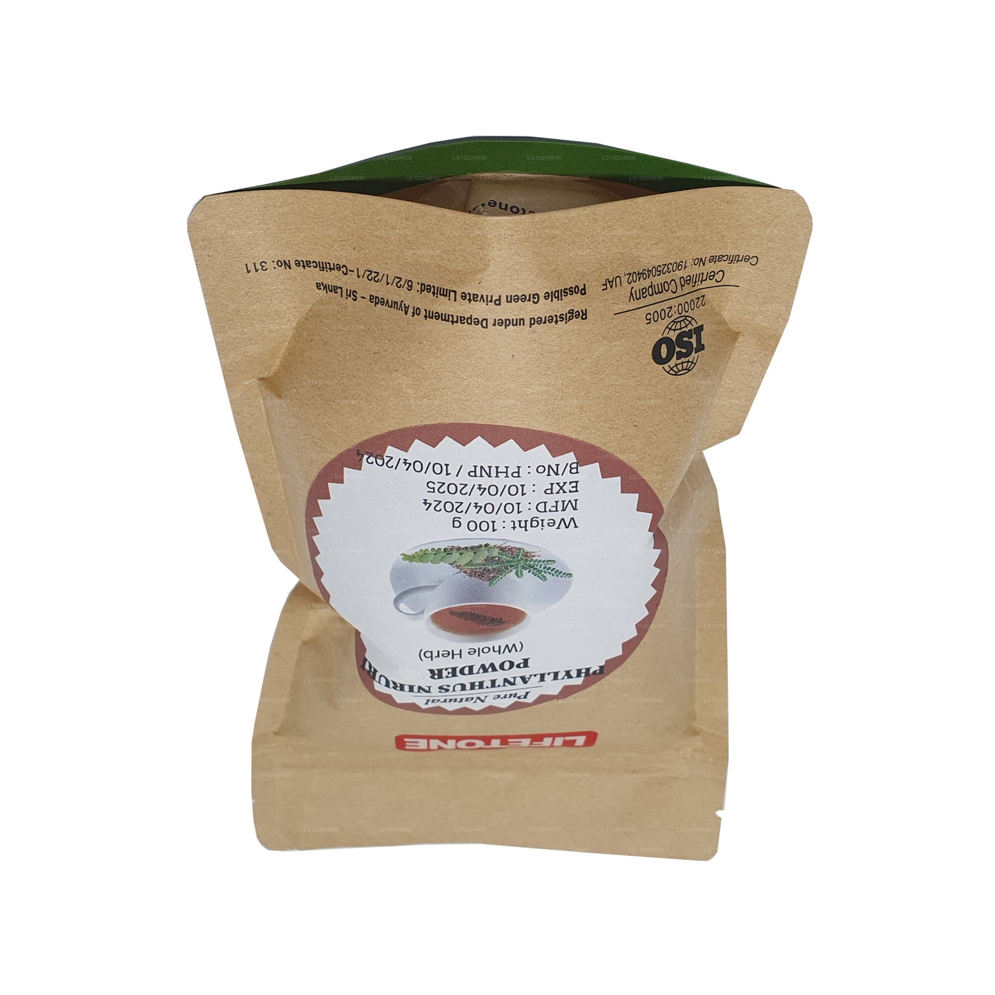 Lifetone Phylanthus Niruri in polvere (100g)