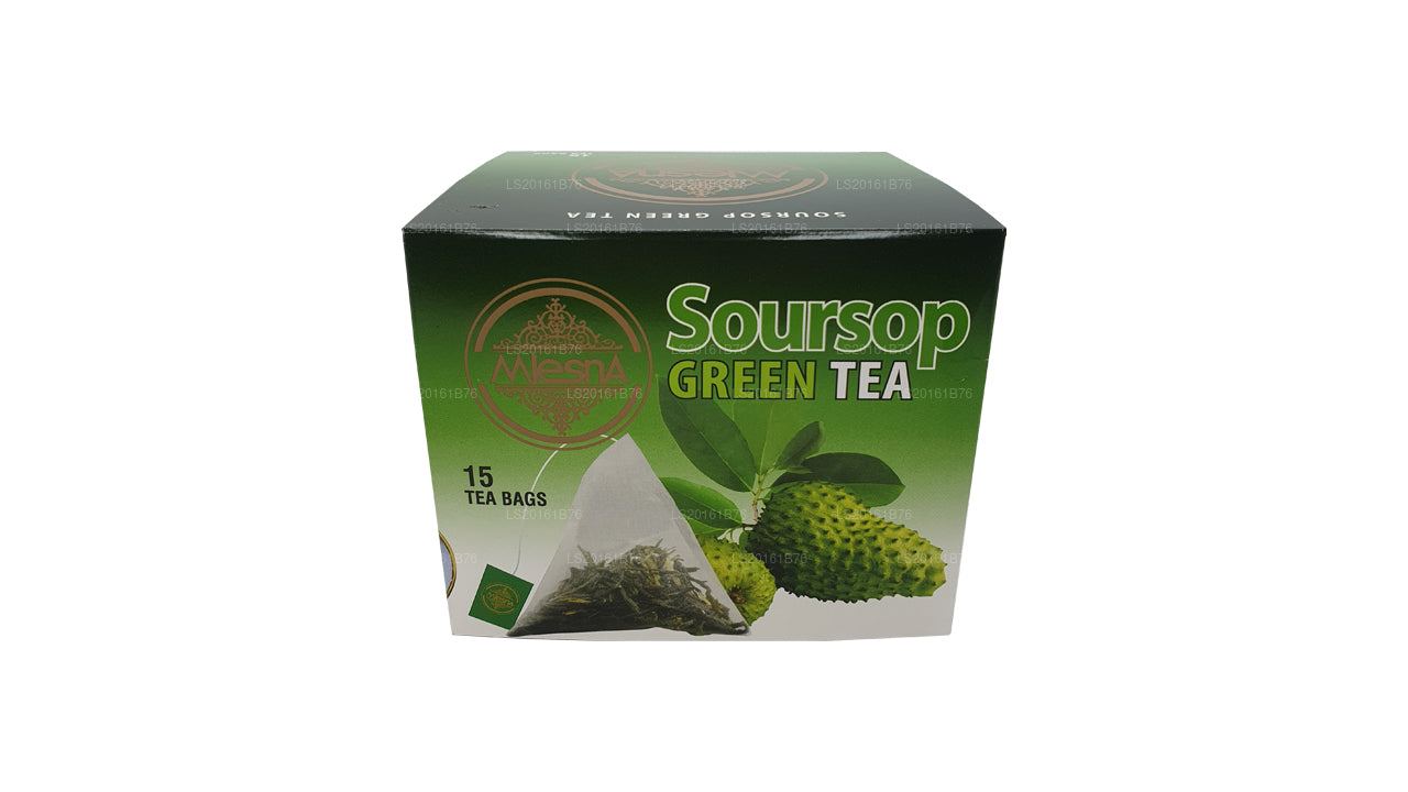 Tè verde Mlesna Soursop (30g) 15 bustine di tè