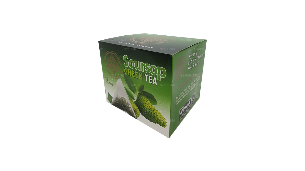 Tè verde Mlesna Soursop (30g) 15 bustine di tè