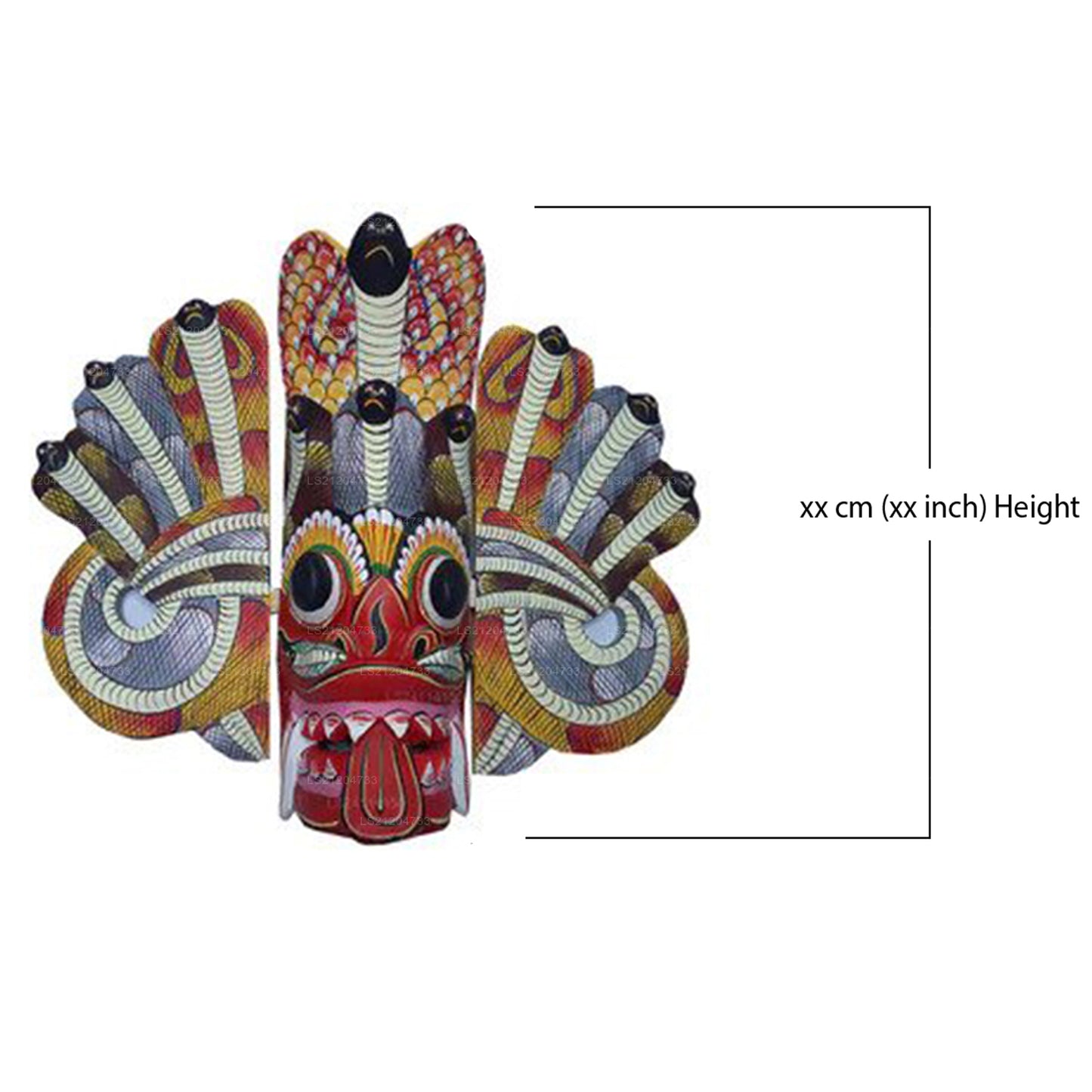 Maschera Dwi Naga Raksha