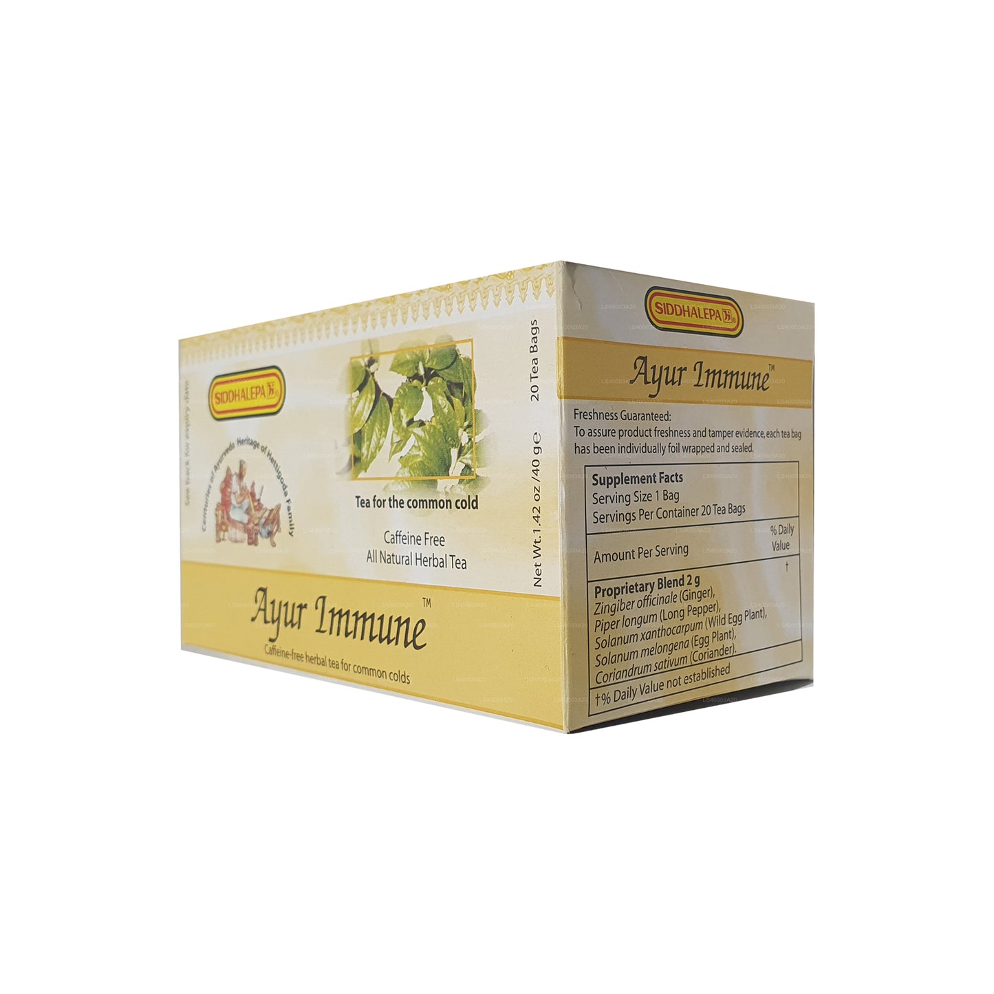 Tè immunitario Siddhalepa Ayur (40g)