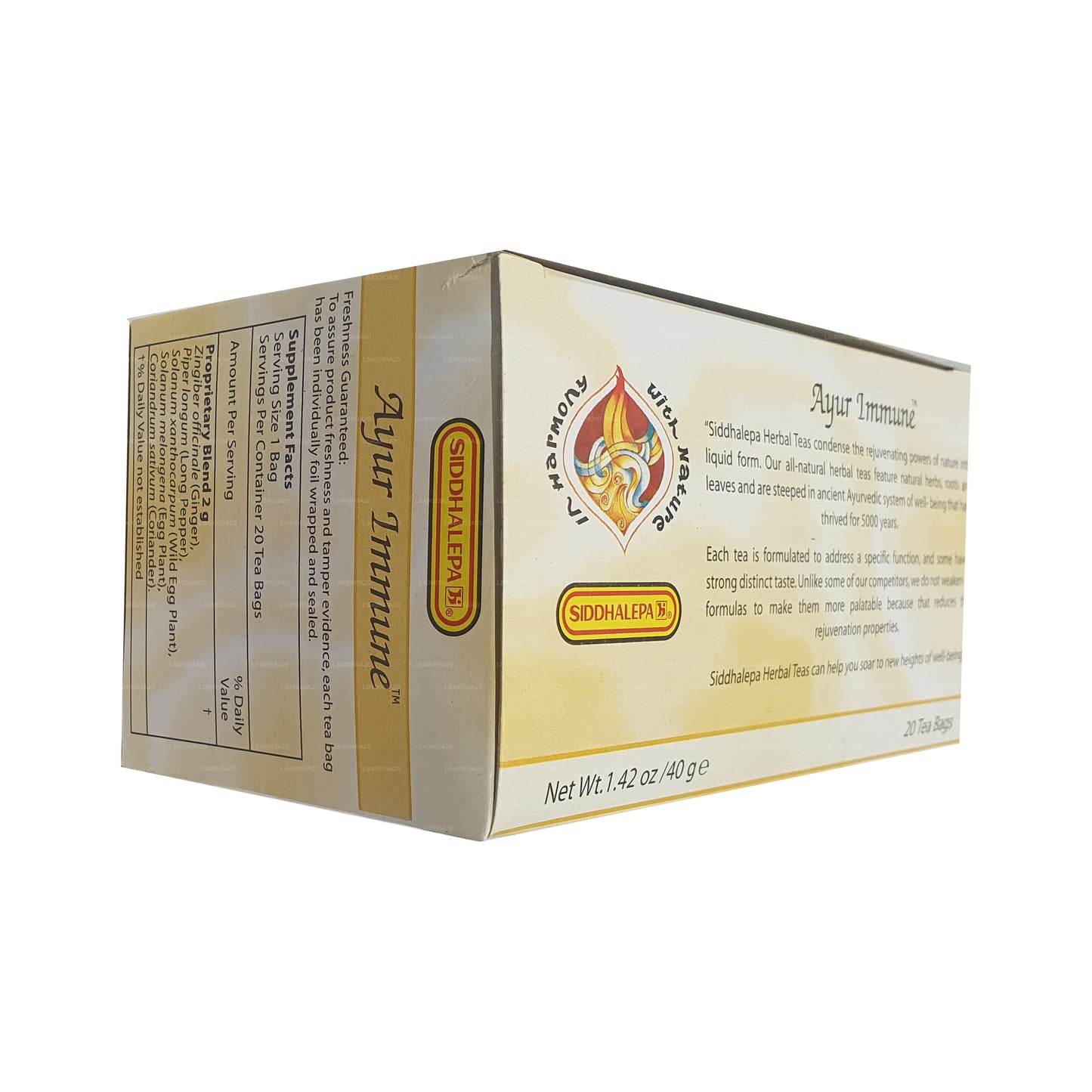 Tè immunitario Siddhalepa Ayur (40g)