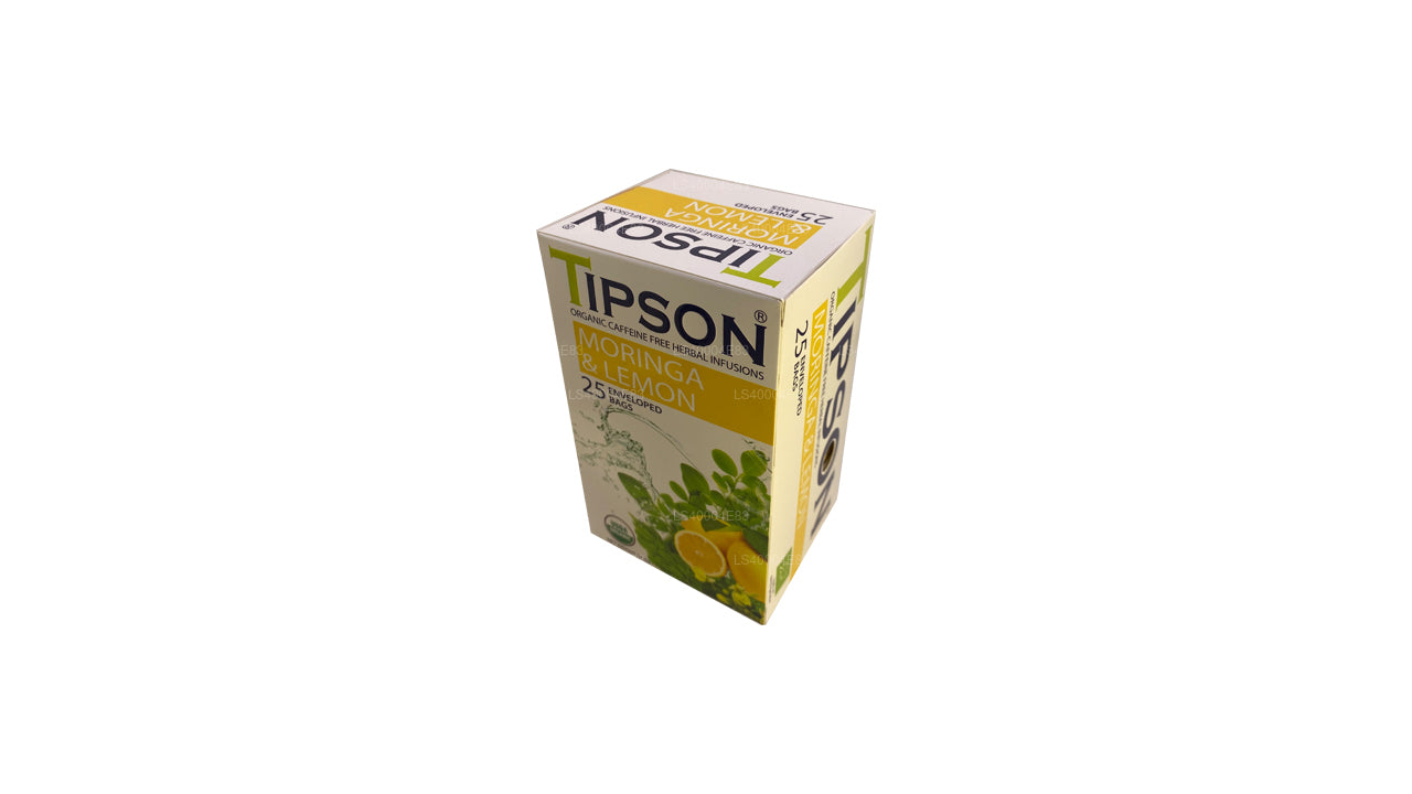 Tipson Moringa e tè al limone (37,5 g) 25 bustine di tè