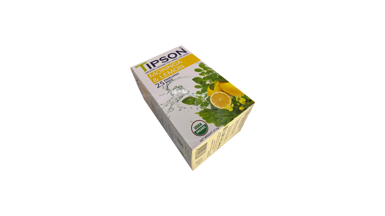 Tipson Moringa e tè al limone (37,5 g) 25 bustine di tè