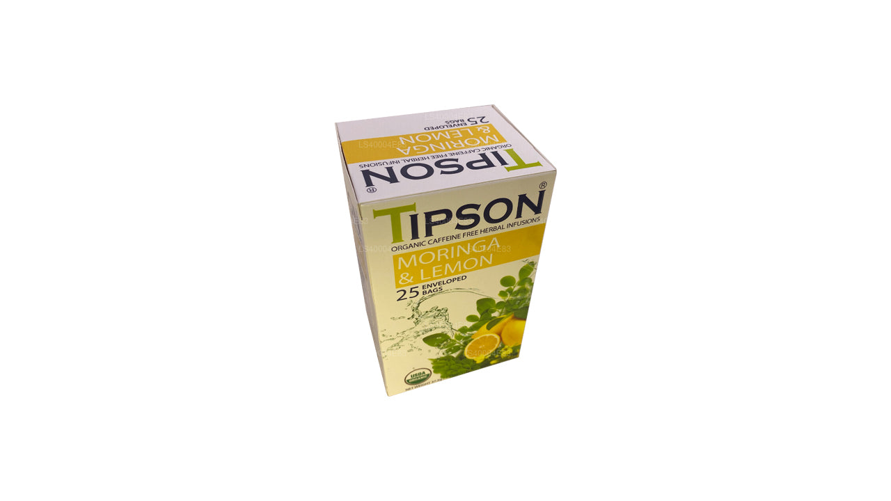 Tipson Moringa e tè al limone (37,5 g) 25 bustine di tè