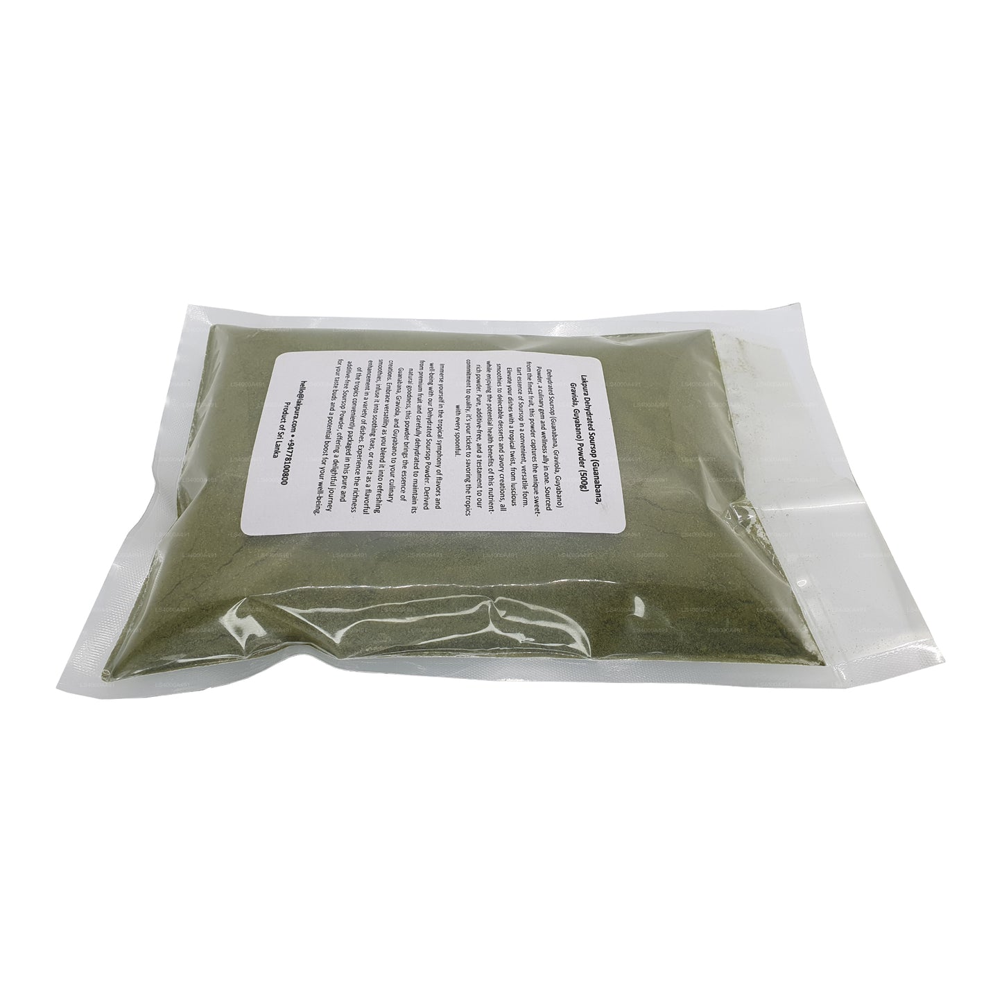 Lakpura Soursop Graviola in polvere biologica (100g)