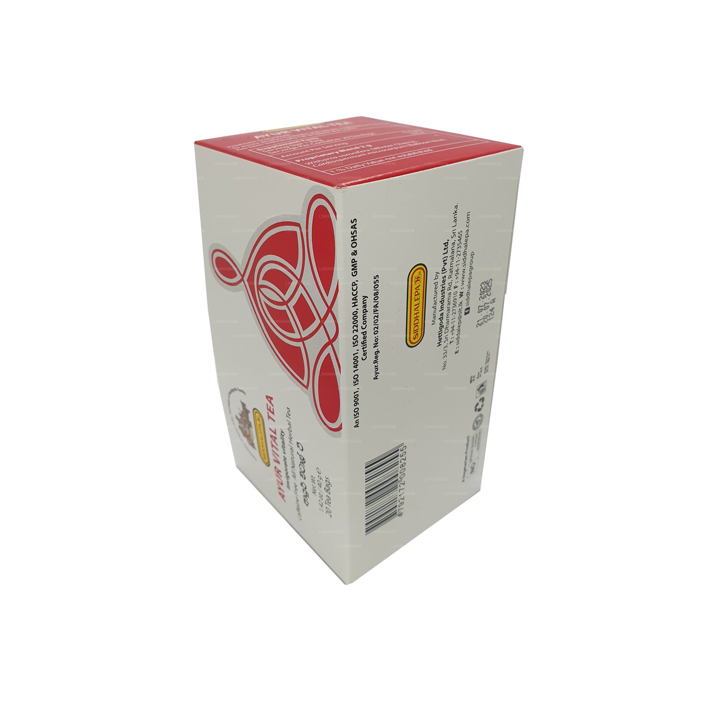 Siddhalepa Ayur Vital Tea (40g) 20 bustine di tè