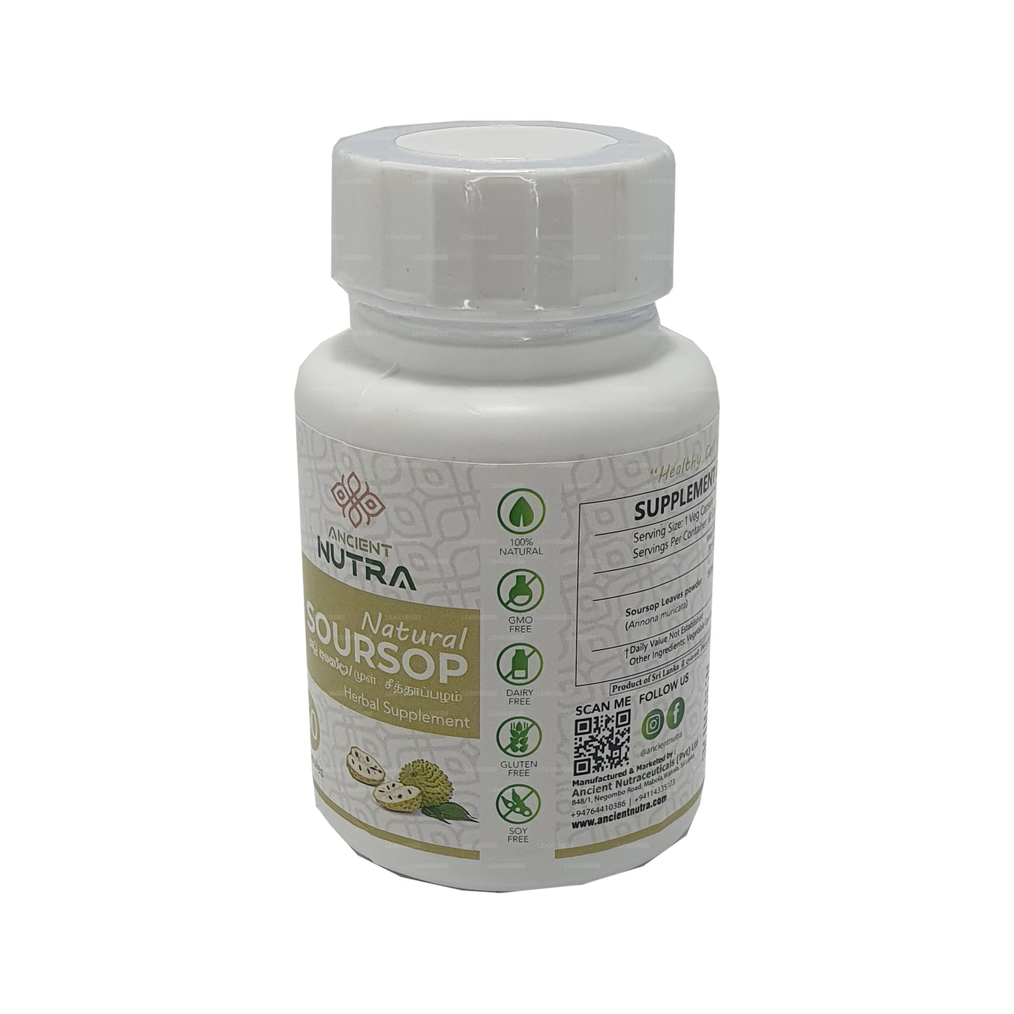 Ancient Nutra Soursop (60 capsule)