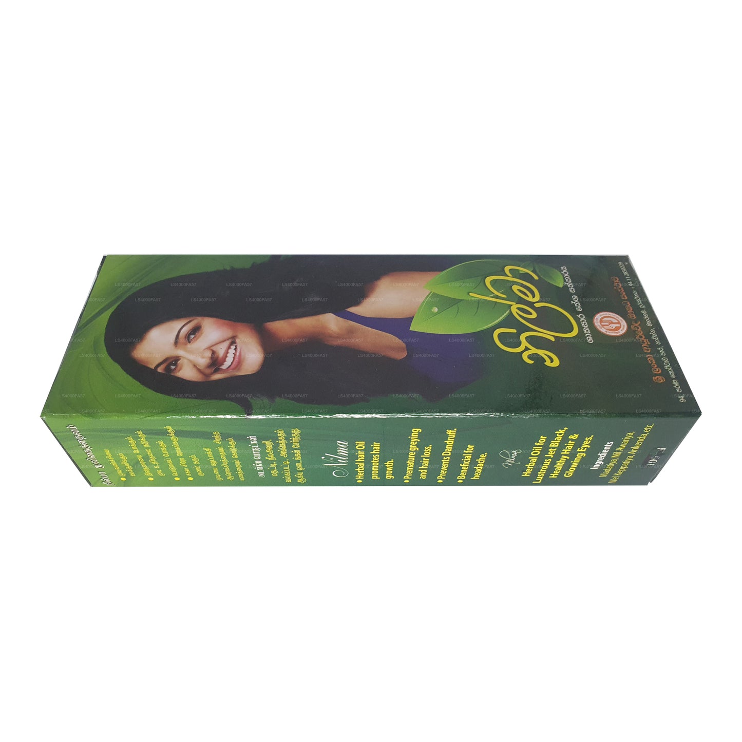 Olio per capelli alle erbe SLADC Nilma (90ml)