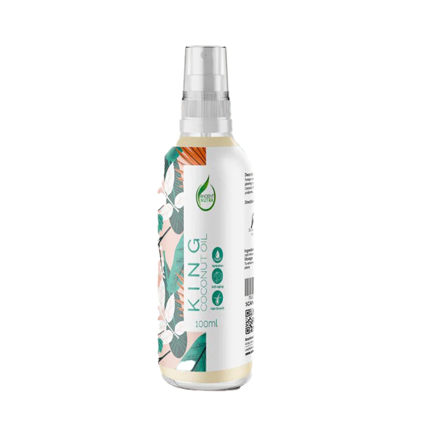 Olio di cocco Antico Nutra King (100ml)