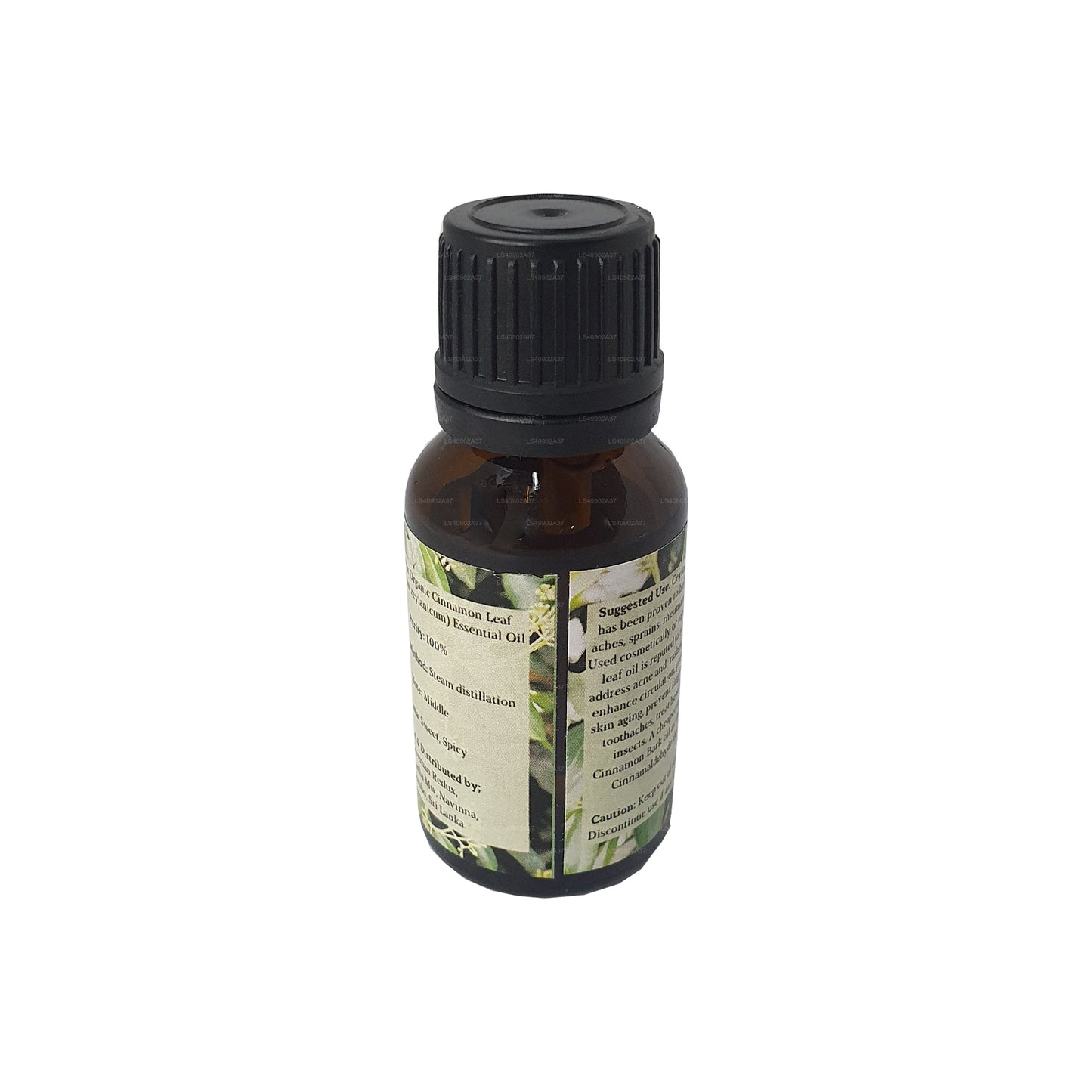 Olio essenziale di foglie di cannella Lakpura (15ml)