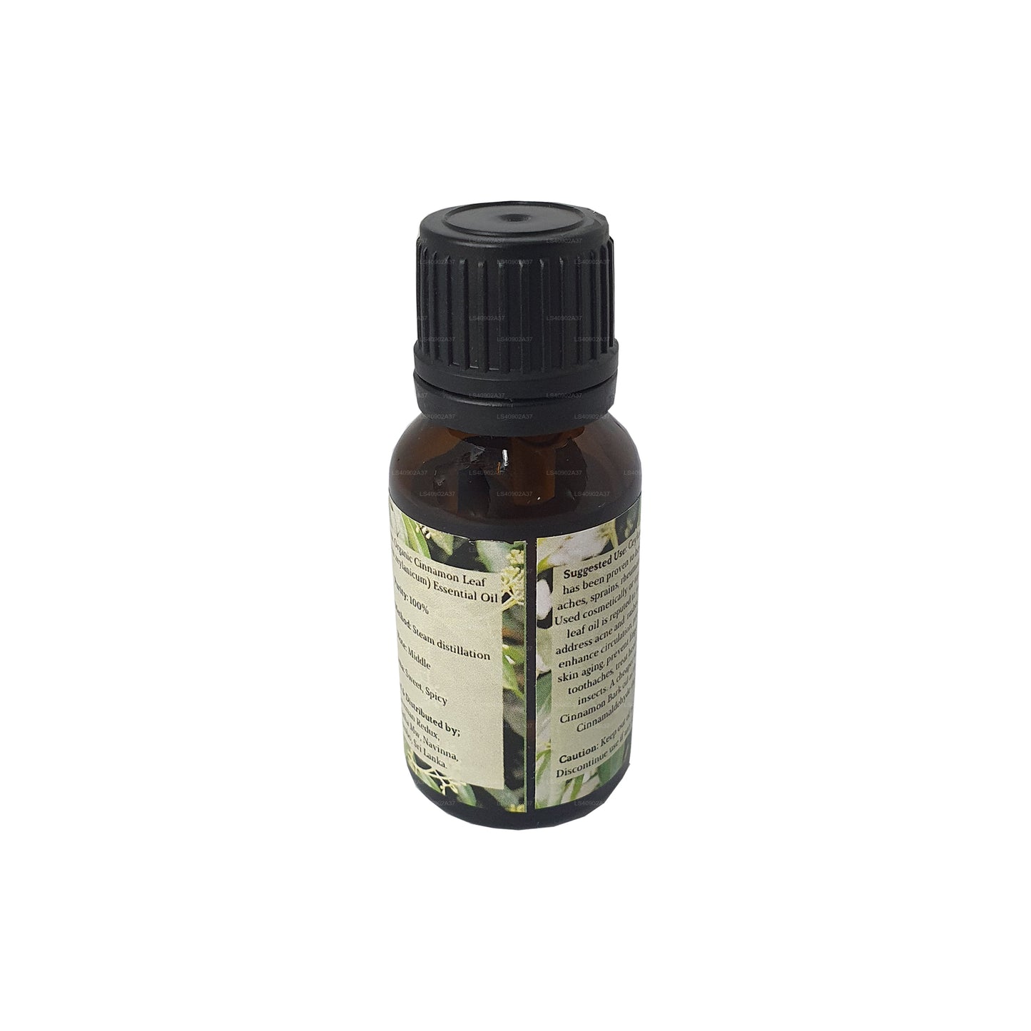 Olio essenziale di foglie di cannella Lakpura (15ml)