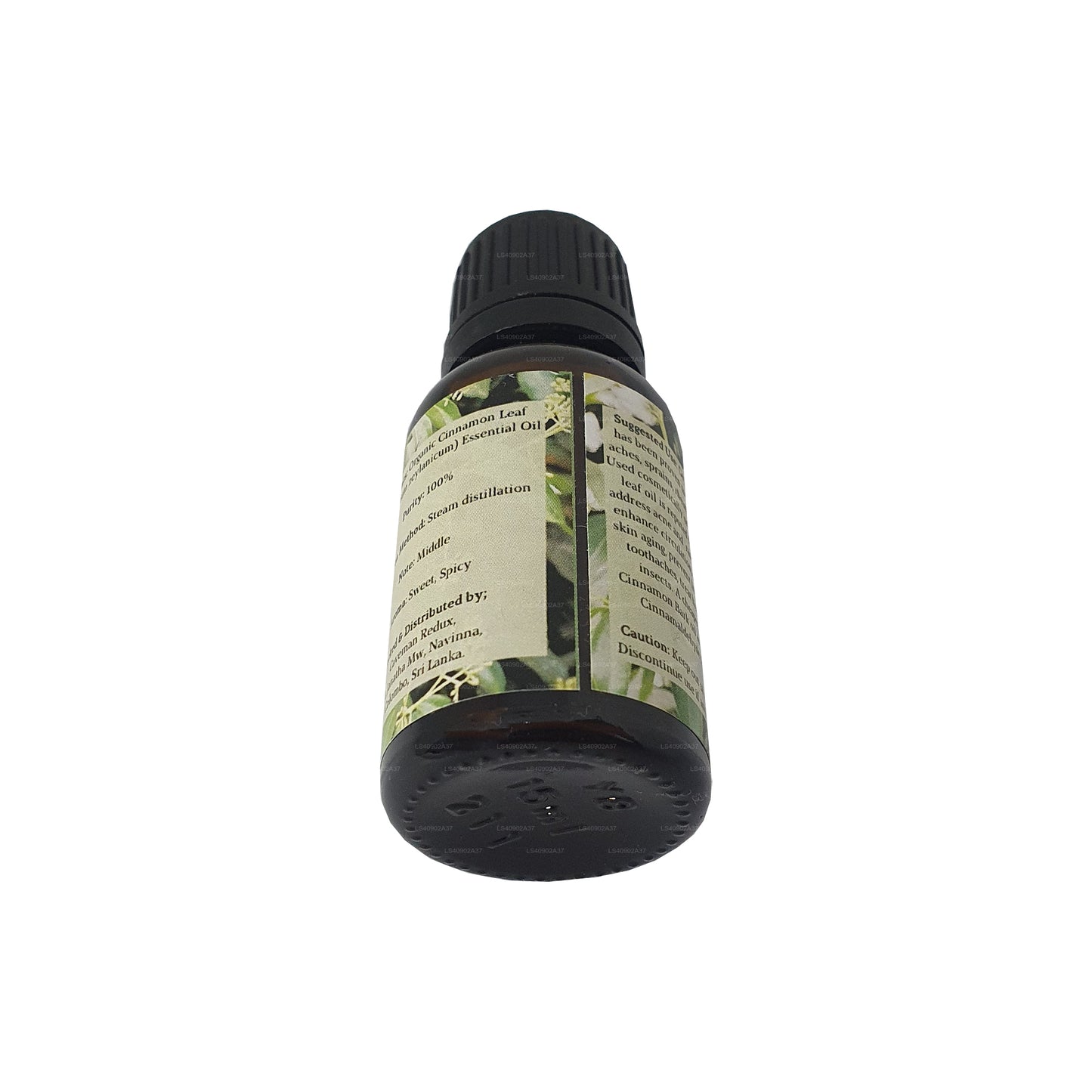 Olio essenziale di foglie di cannella Lakpura (15ml)