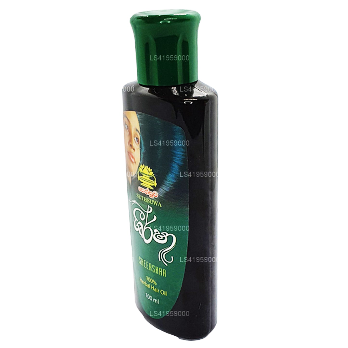 Olio per capelli alle erbe Sethsuwa Sheersha (100ml)