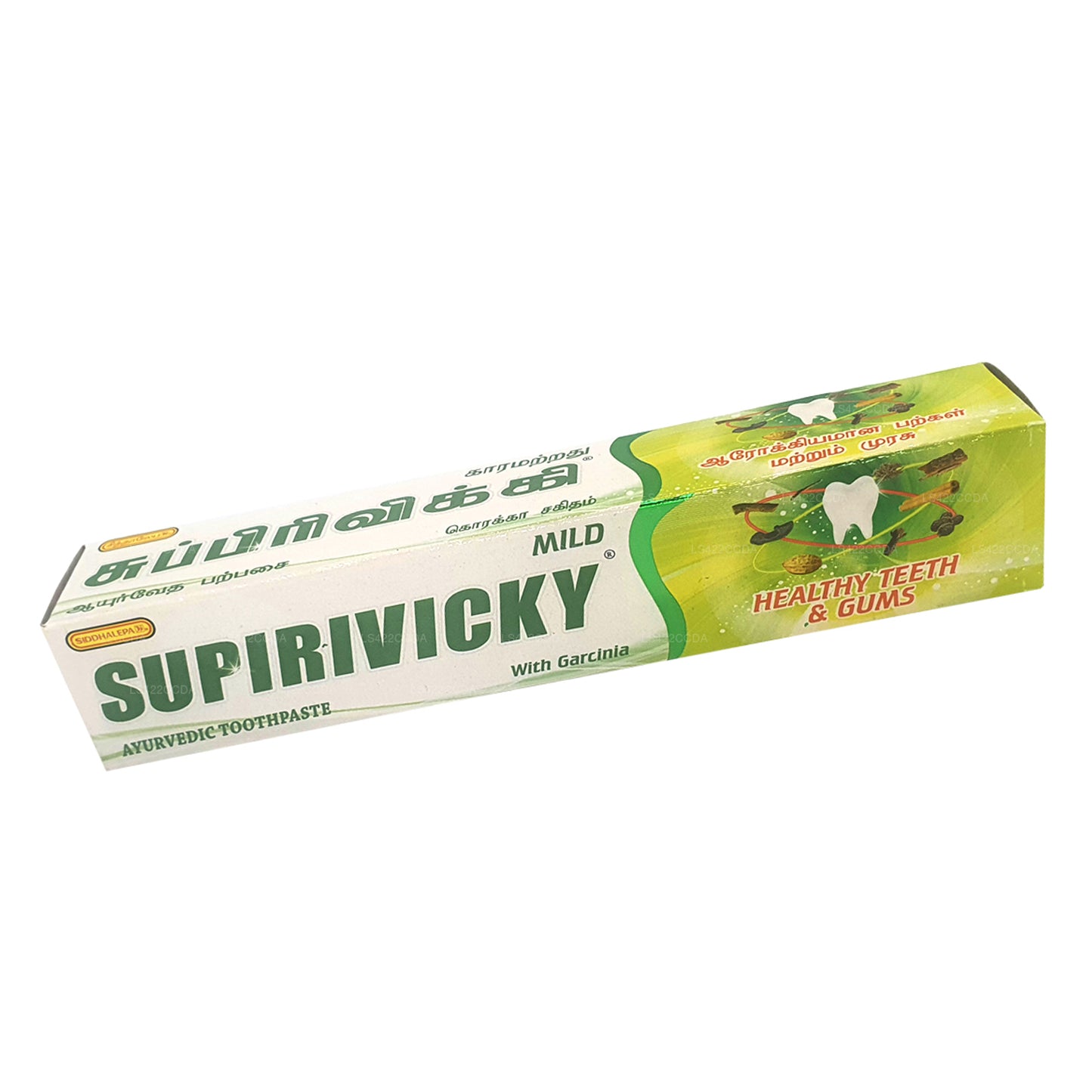 Dentifricio ayurvedico delicato Siddhalepa Supirivicky (40 g)