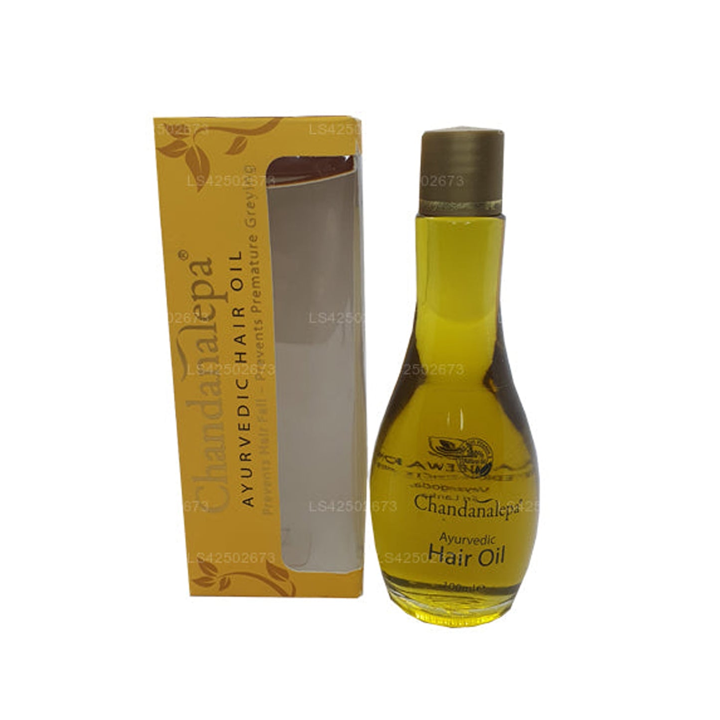 Olio per capelli ayurvedico Chandanalepa (100ml)