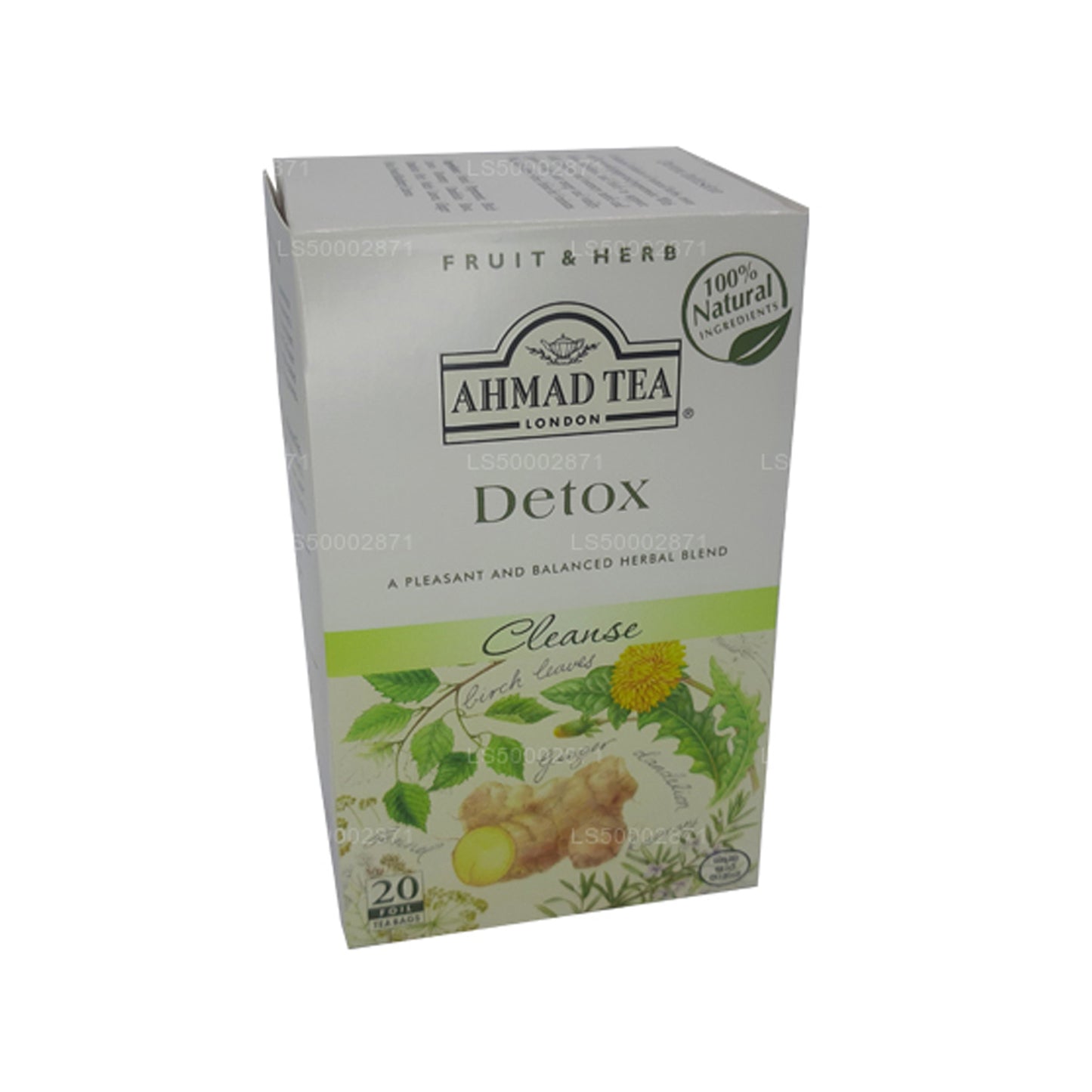 Ahmad Tea Detox Cleanse (20 bustine di tè)