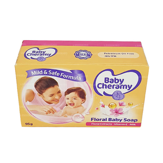 Sapone per bambini Baby Cheramy Floral (95g)