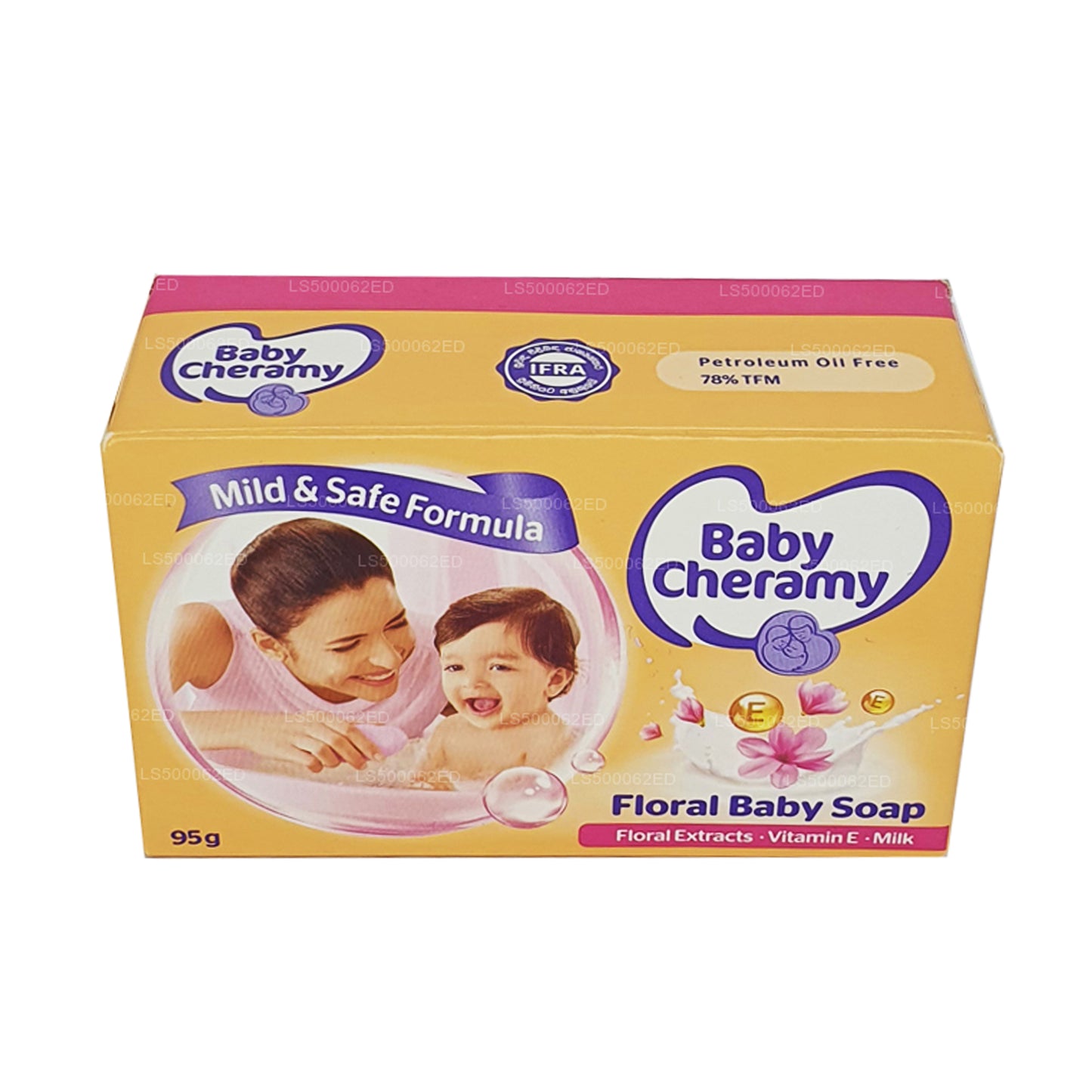 Sapone per bambini Baby Cheramy Floral (95g)