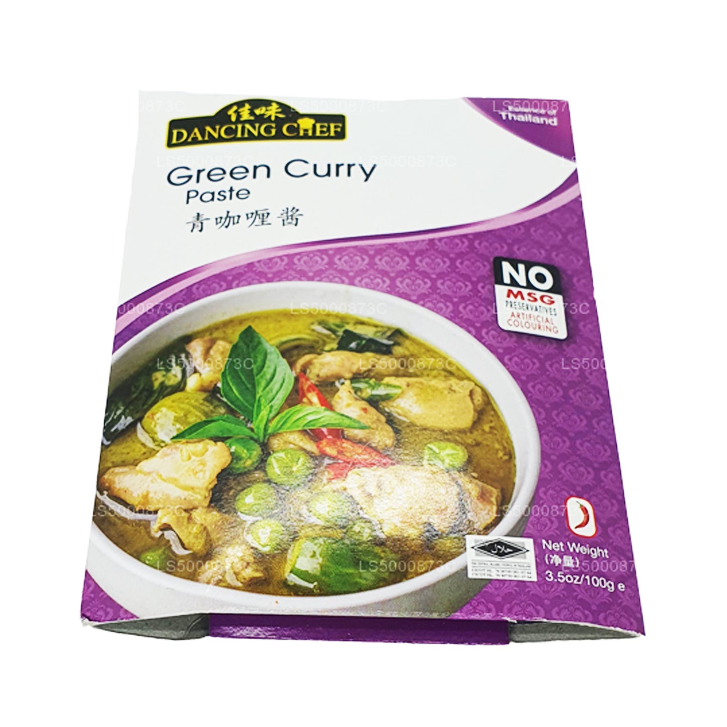 Pasta al curry verde Dancing Chef (100g)