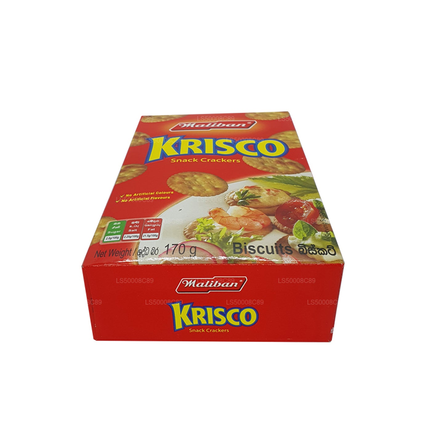 Biscotti Maliban Krisco Snack Crackers (170 g)