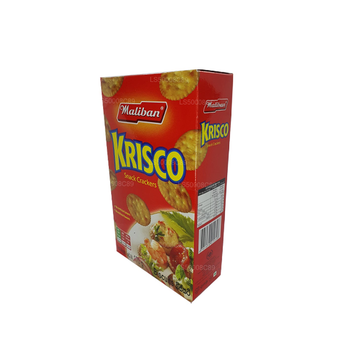 Biscotti Maliban Krisco Snack Crackers (170 g)