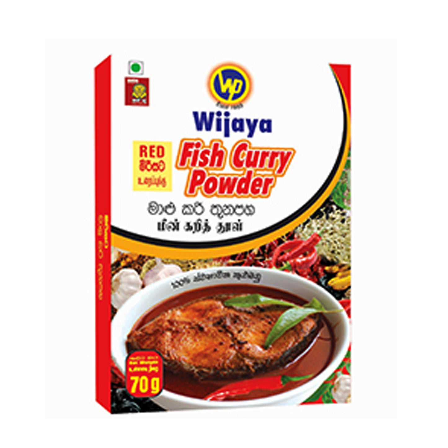 Polvere di pesce al curry Wijaya (70g)