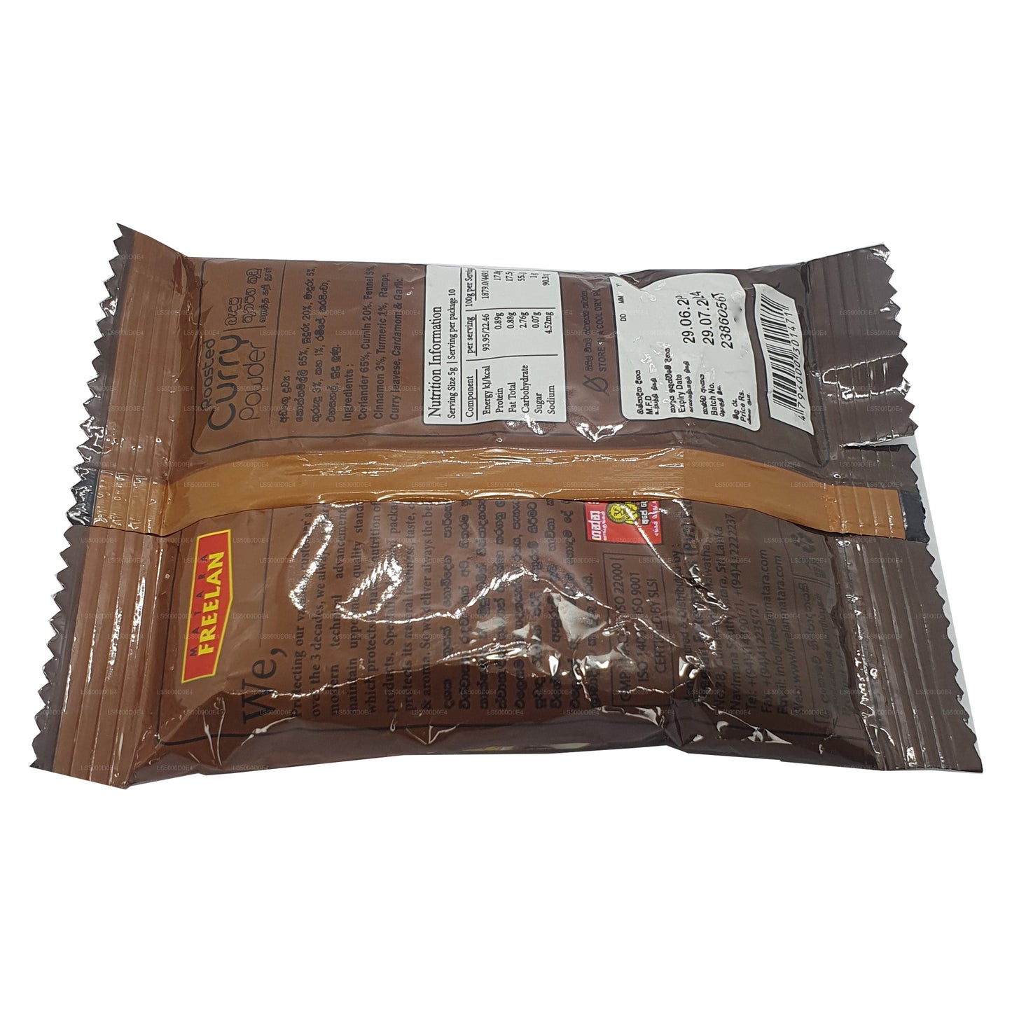 Curry arrosto Matara Freelan in polvere (50g)