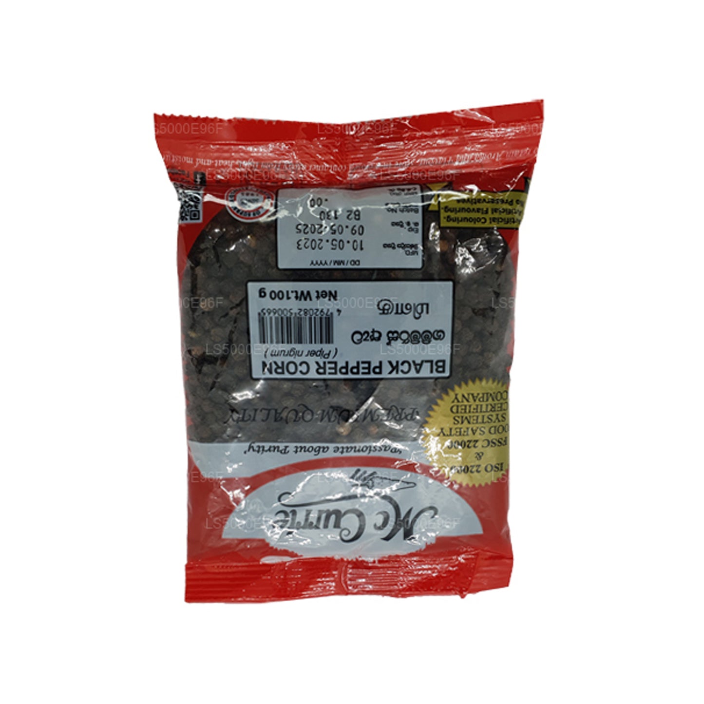 Mais al pepe nero Mc Currie (100g)