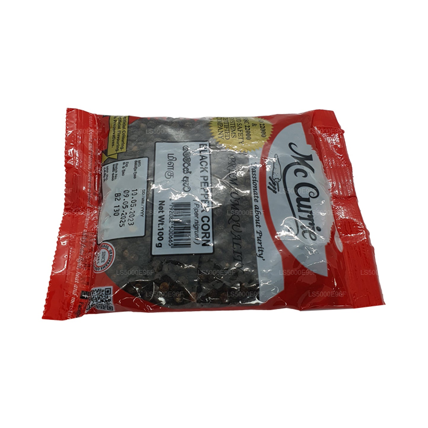 Mais al pepe nero Mc Currie (100g)