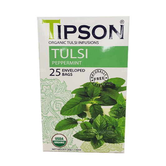 Tipson Tea Tulsi biologico con menta piperita (30g)