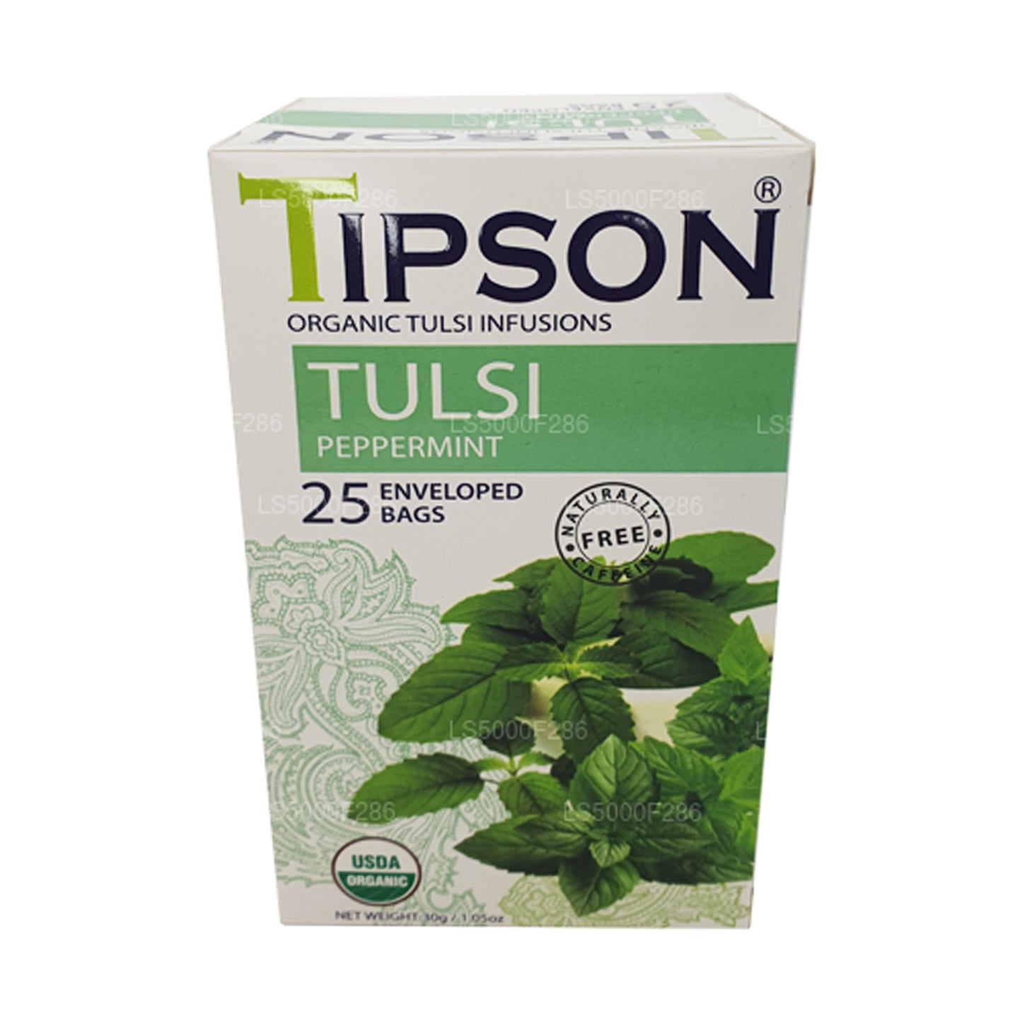 Tipson Tea Tulsi biologico con menta piperita (30g)