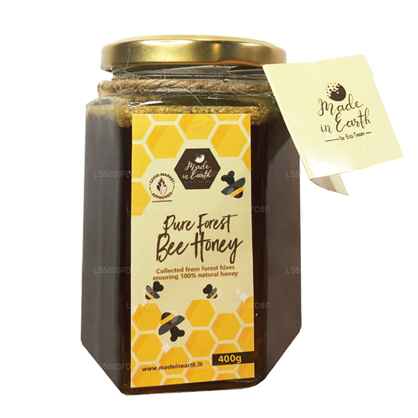Miele di api forestali puro Made In Earth (400g)