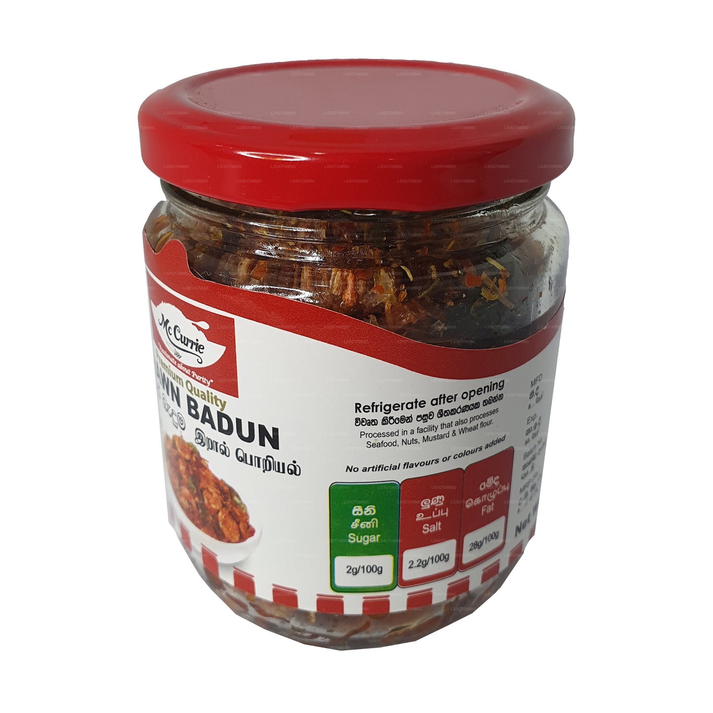 Badun ai gamberi Mc Currie (100g)