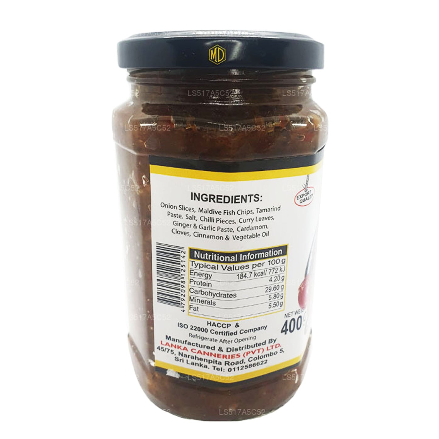 Sambol Seeni MD (400 g)