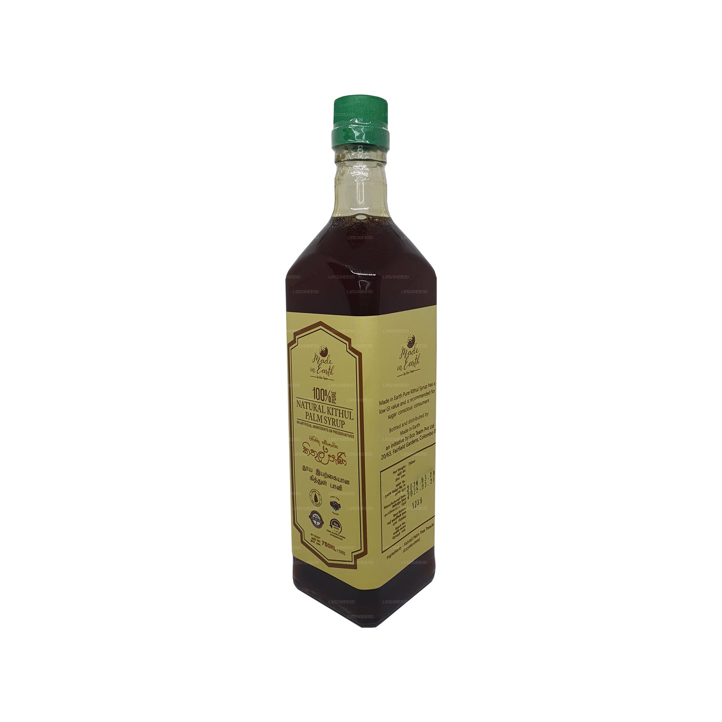 Melassa Kithul naturale pura prodotta in terra (375 ml)