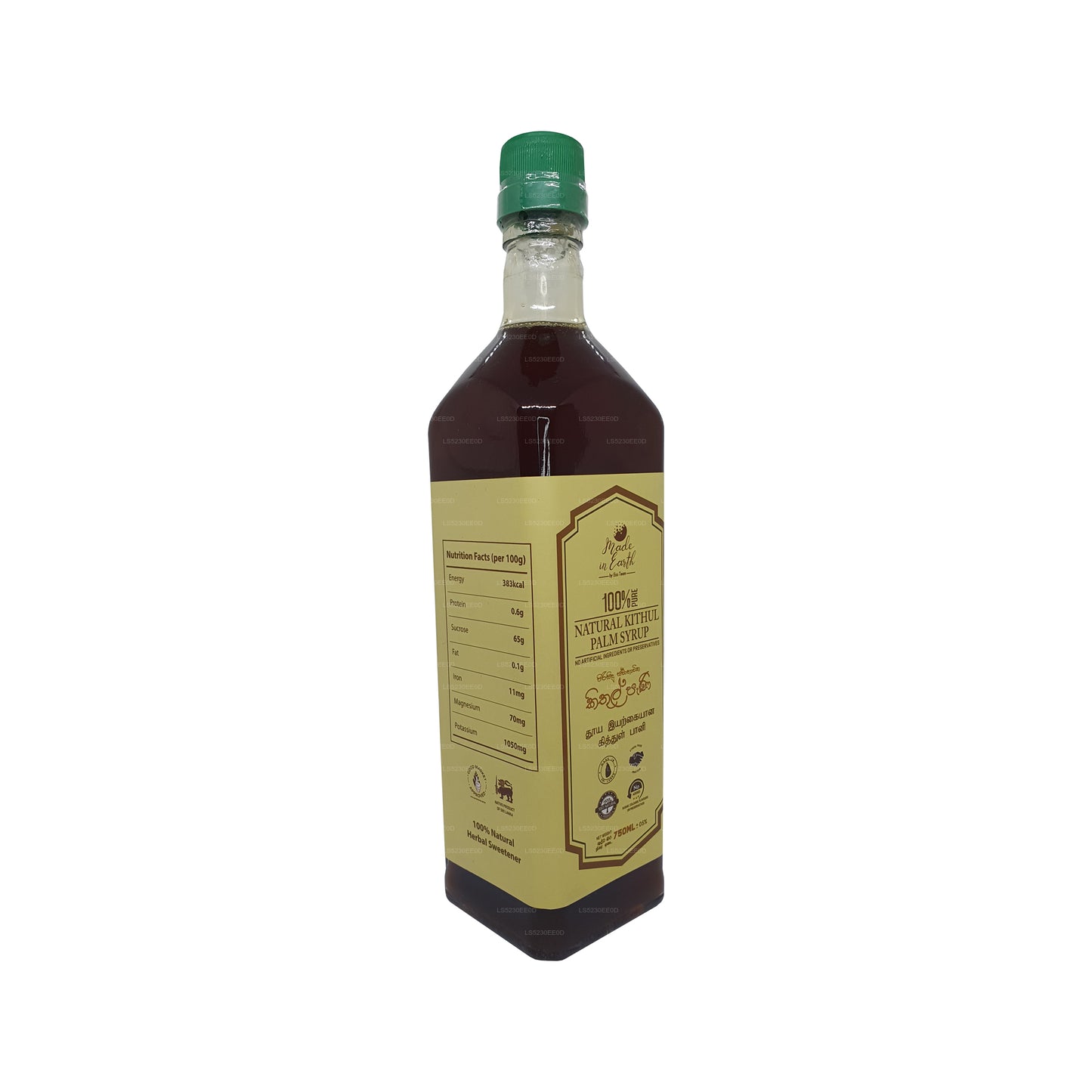 Melassa Kithul naturale pura prodotta in terra (375 ml)