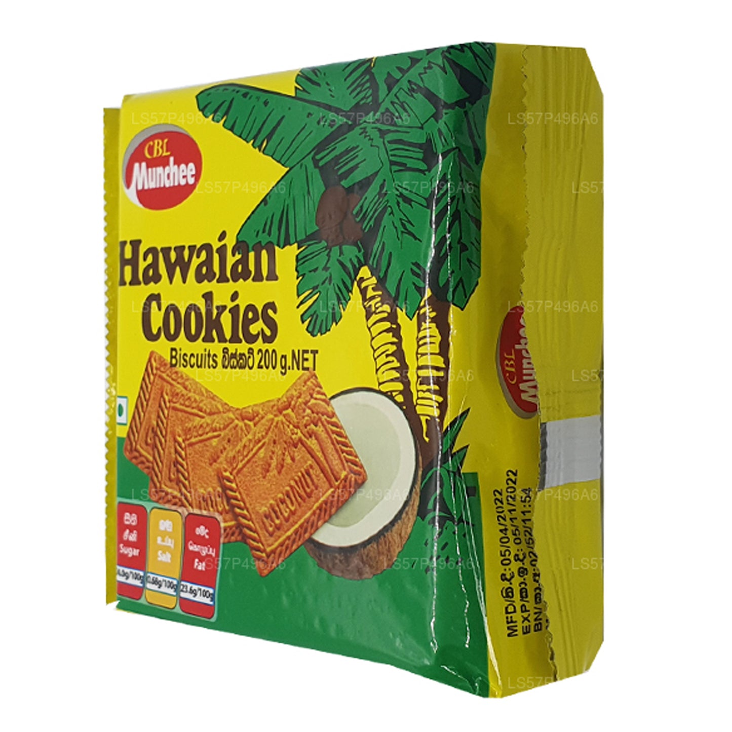 Biscotti hawaiani Munchee (100g)