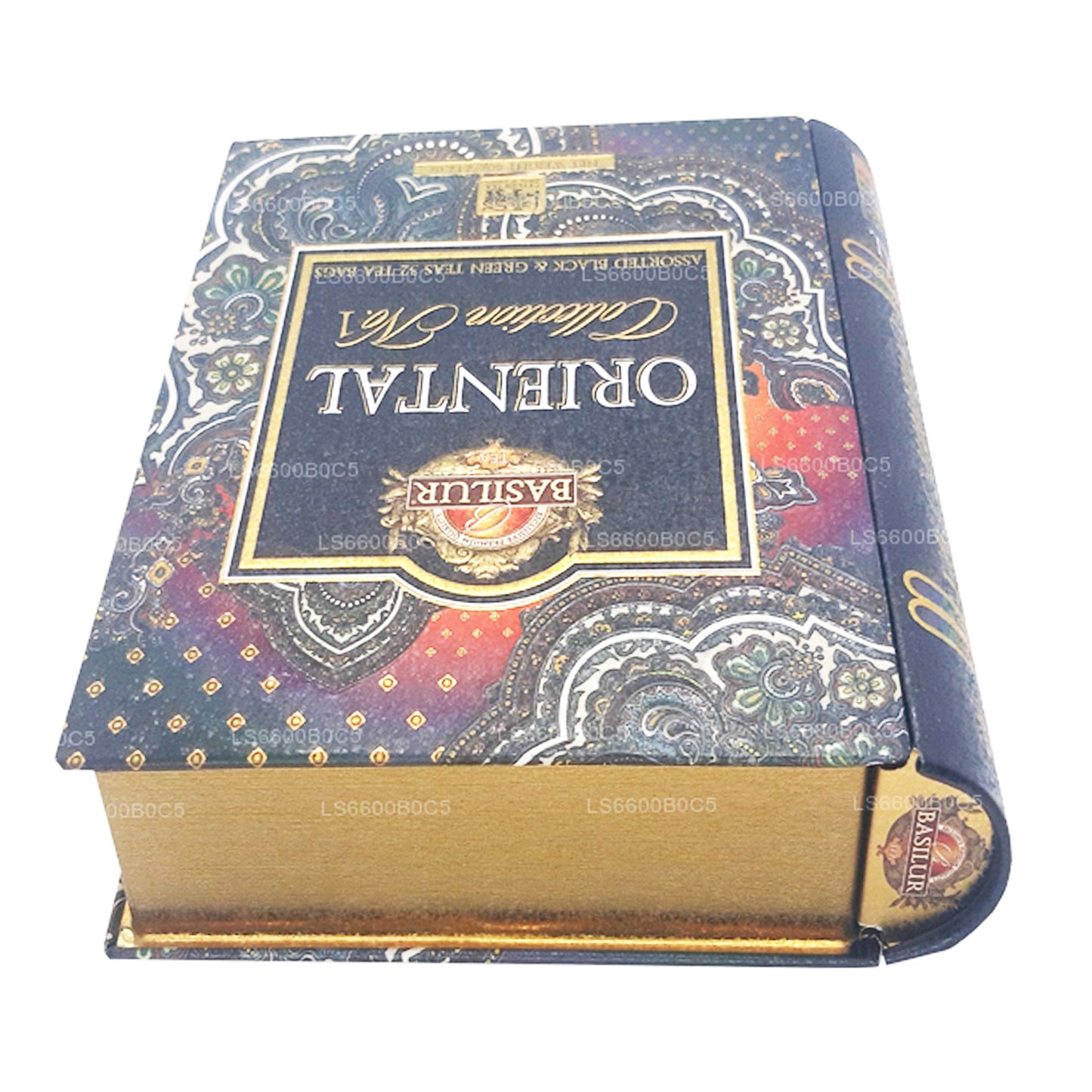 Libro da tè Basilur Oriental Collection Vol 1 (60g) 32 bustine di tè