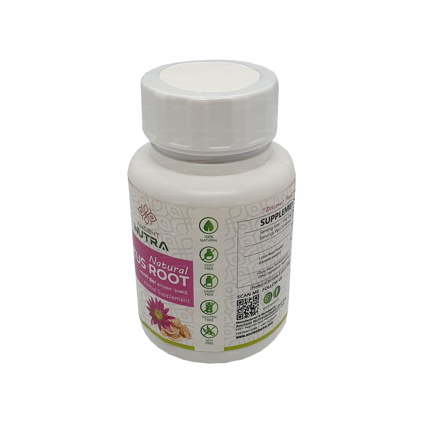 Ancient Nutra Lotus Root (60 capsule)