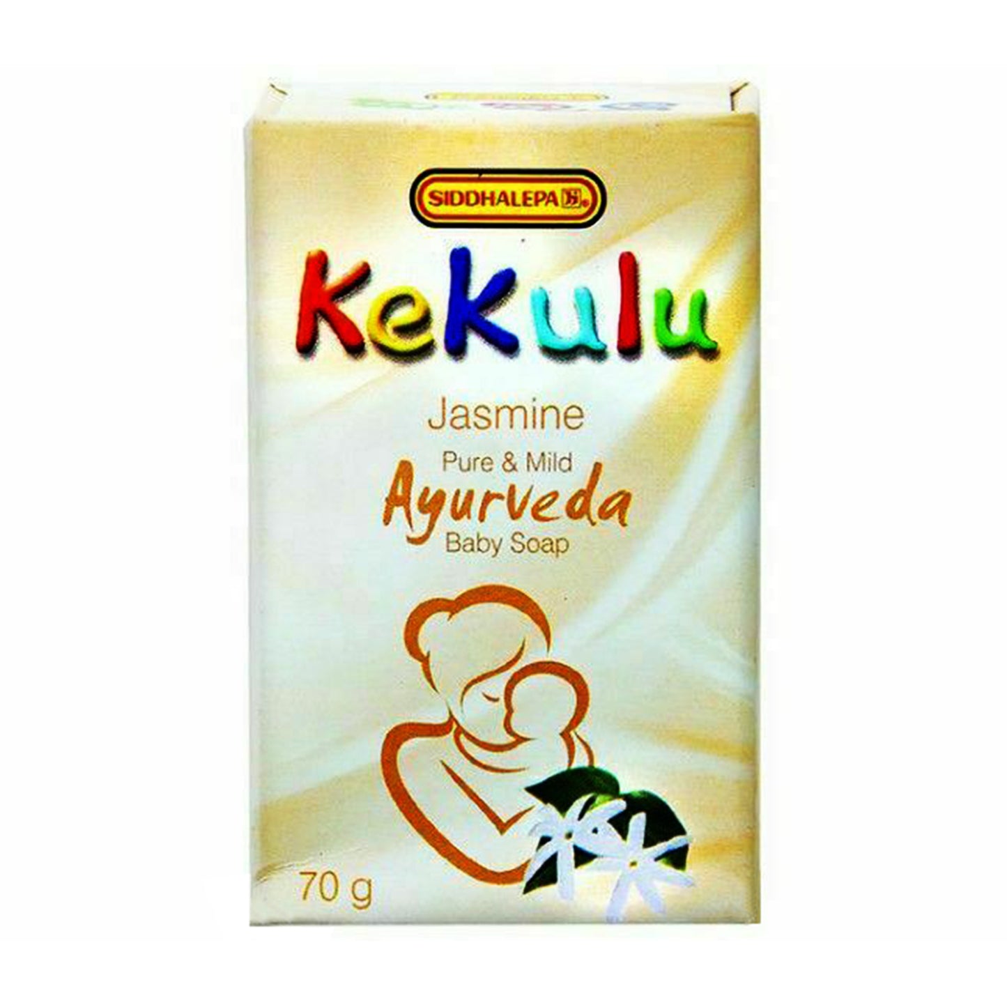 Sapone per bambini Siddhalepa Kekulu Jasmine Ayurveda (70g)