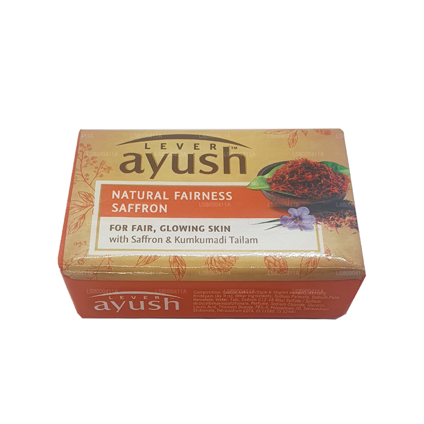 Sapone allo zafferano Lever Ayush Natural Fairness (100g)