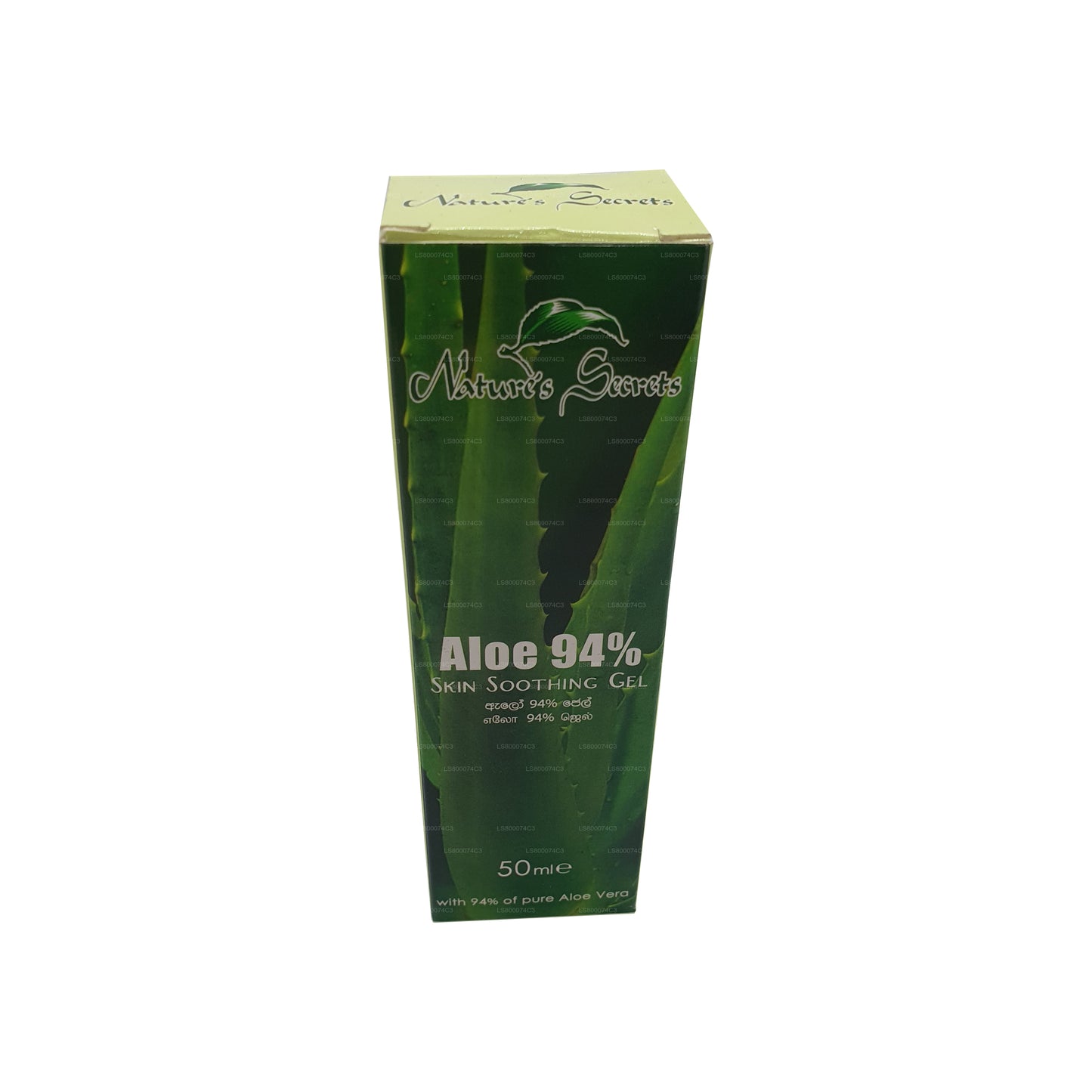 Gel levigante per la pelle Nature`s Secrets Aloe 94% (50ml)