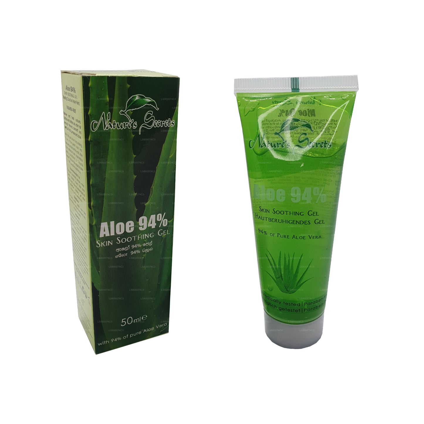 Gel levigante per la pelle Nature`s Secrets Aloe 94% (50ml)