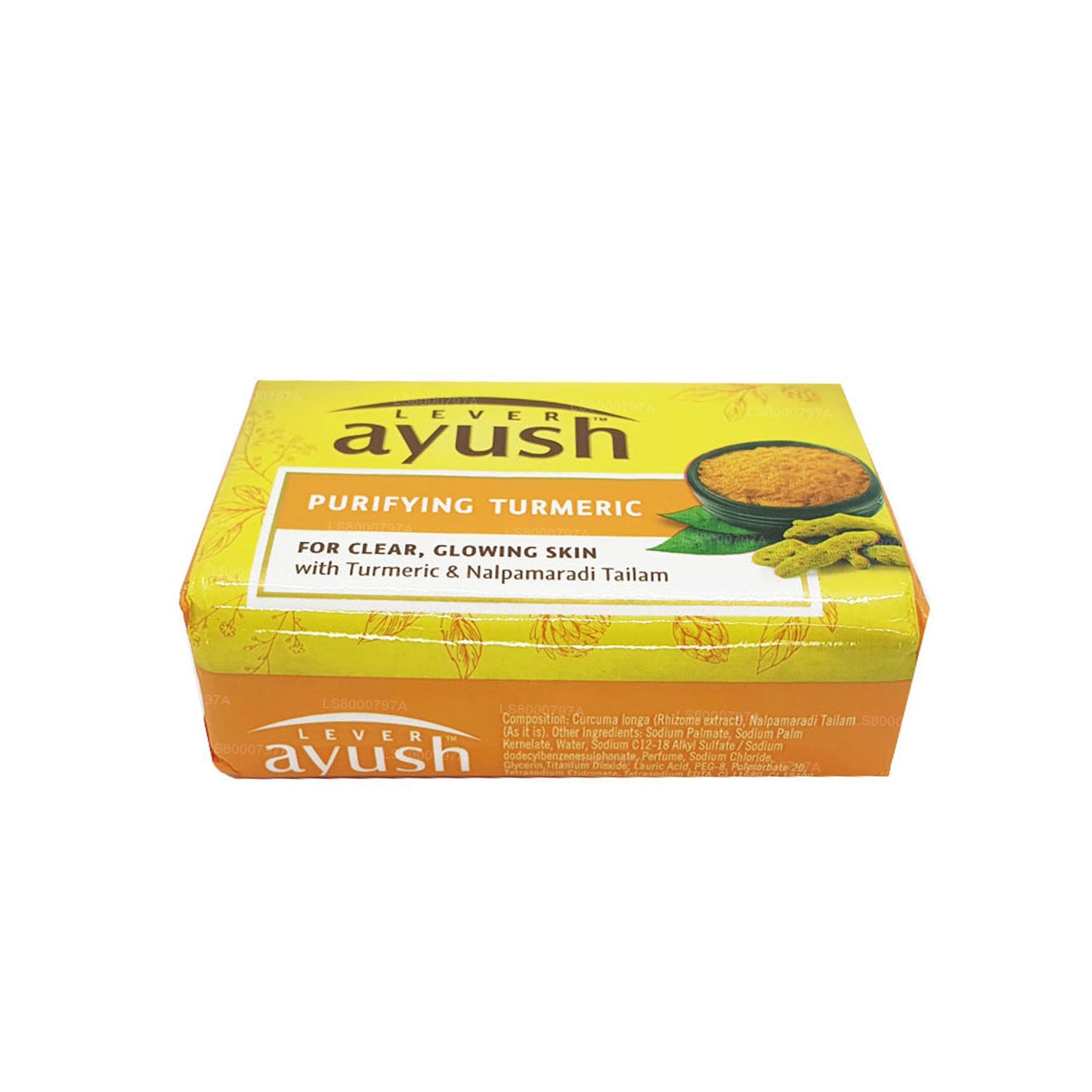 Sapone alla curcuma Ayush (100g)